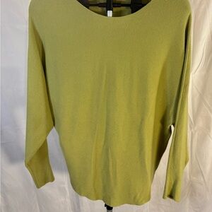 Milano Sage Green Crew Neck Sweater